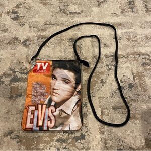 Vintage 2003 “Elvis” TV Guide Crossbody Purse
